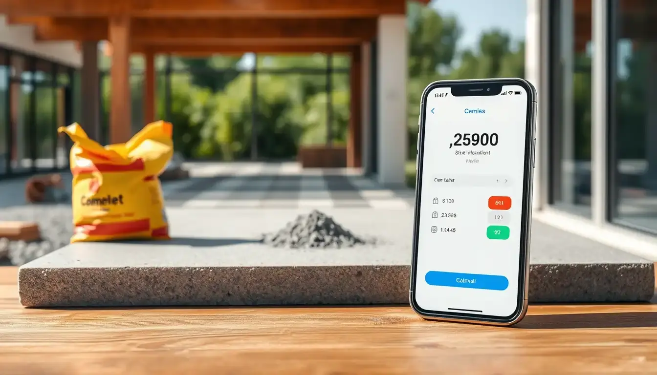 Calcul pour le béton : Maîtrisez vos dosages avec Calczen.com